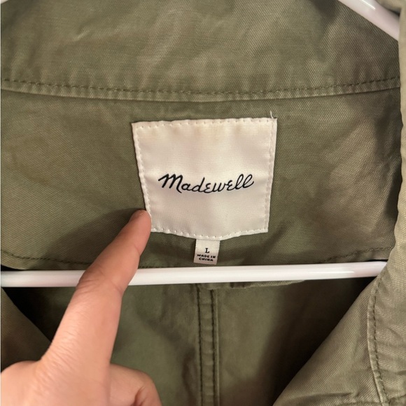 Madewell Fleet Cargo Jacket- Desert Olive - Picture 6 of 6